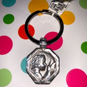 Brighton devotion angel/peace keychain